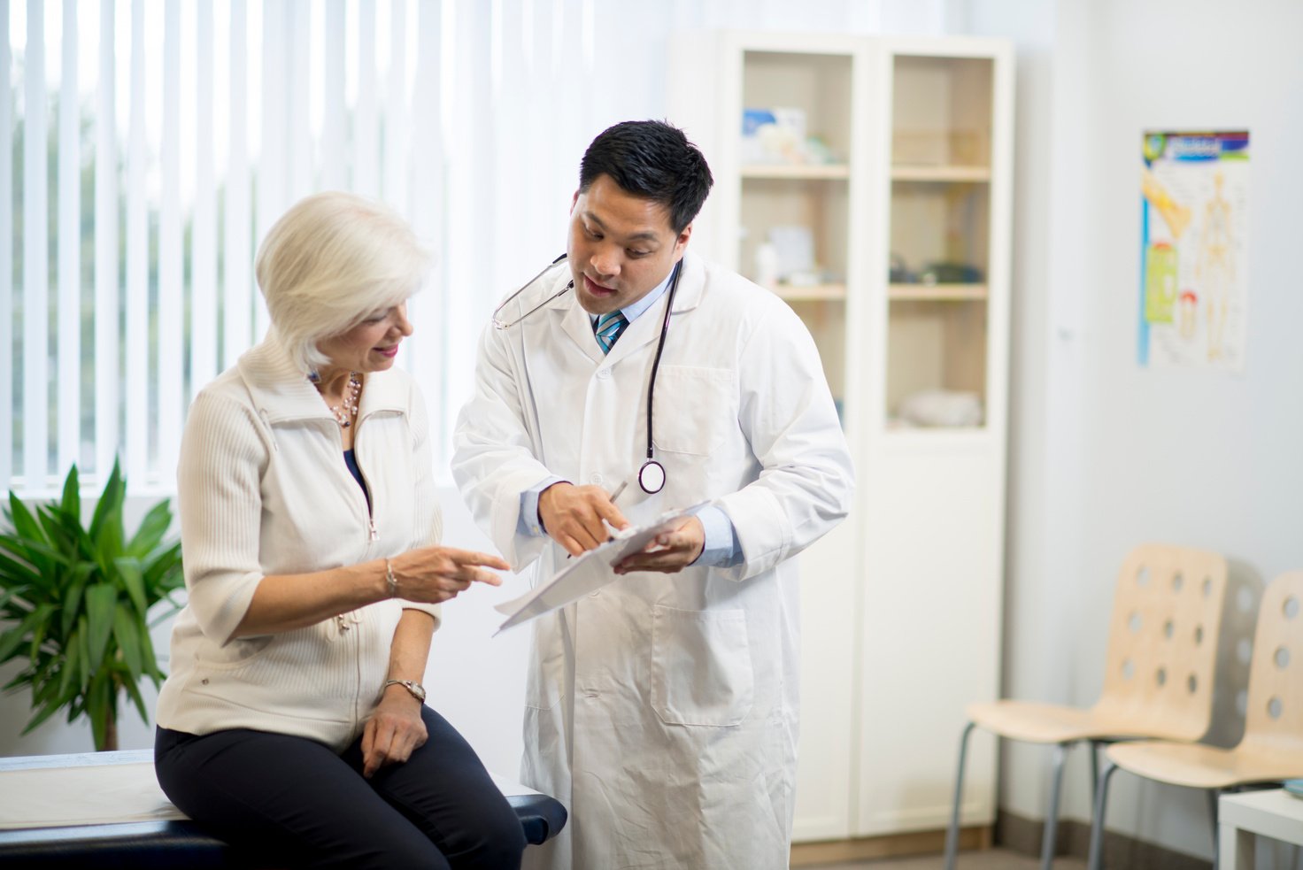 Doctor with Senior Patient